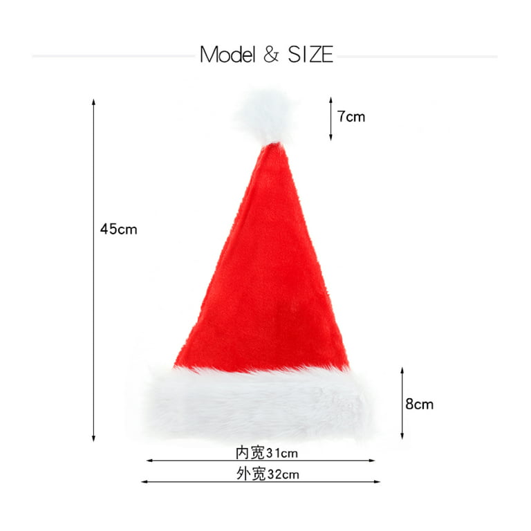 Santa Hat Straw Topper – The Rainbow Feather