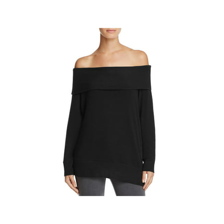 Cupcakes and Cashmere Womens Brooklyn Off-The-Shoulder Pullover