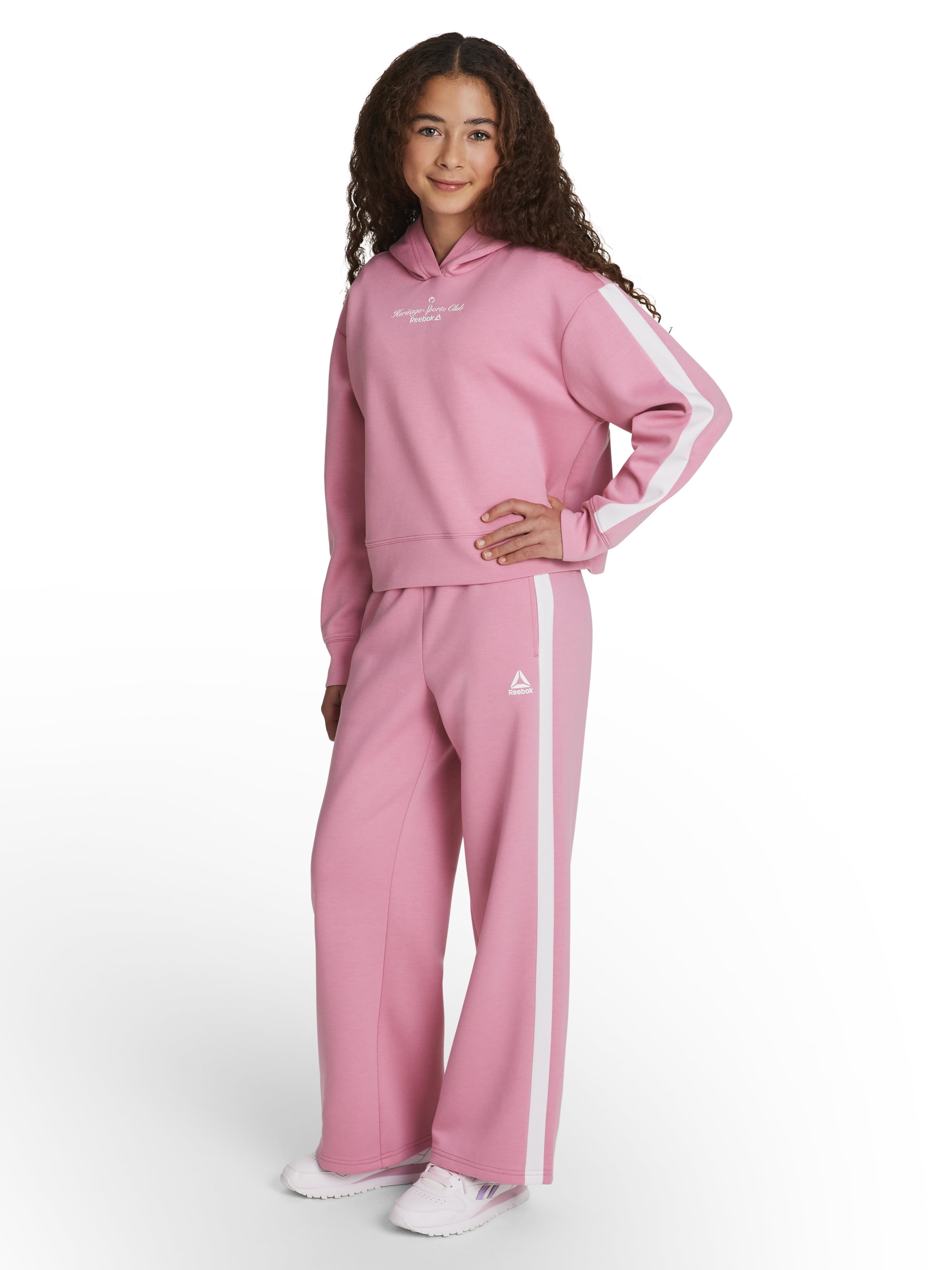 Reebok Girl's Effortless Wideleg Pant, Sizes 4-18