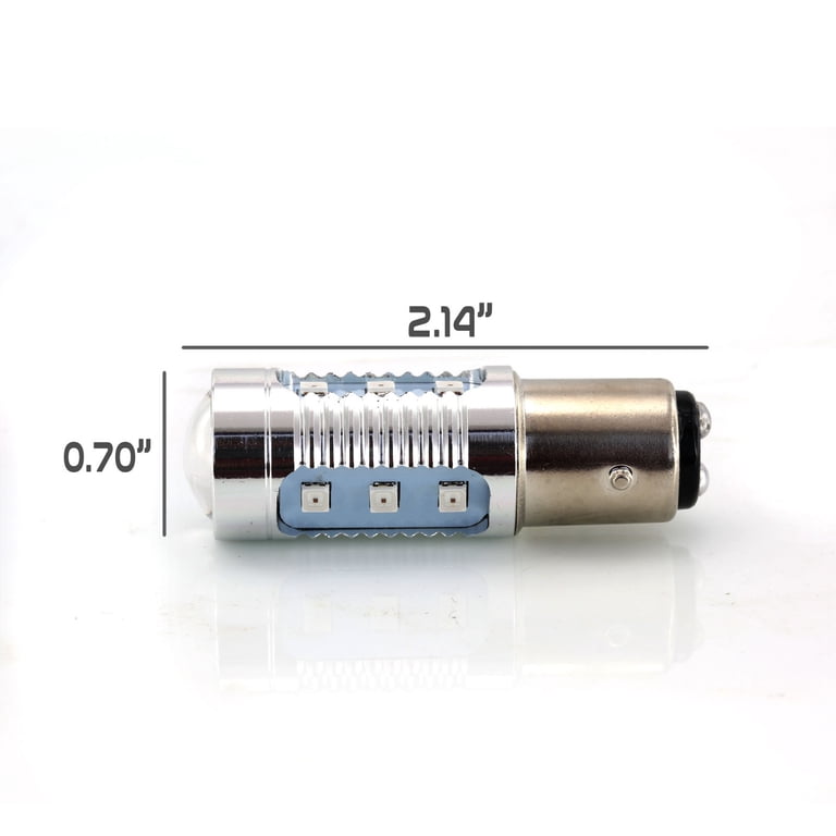 1157 Led Bulb Red 1157 Red LED Brake Strobe Blinking Flashing Alert ...