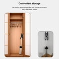 thumbnail image 4 of Display Stand Clothes Hanger Garment Foldable Tripod Steamer Rack Cloths Iron Hanging Clothing Drying Black, 4 of 7