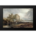 thumbnail image 2 of Turner, Joseph M.W. 14x10 Black Modern Framed Museum Art Print Titled - Conway Castle, 2 of 5