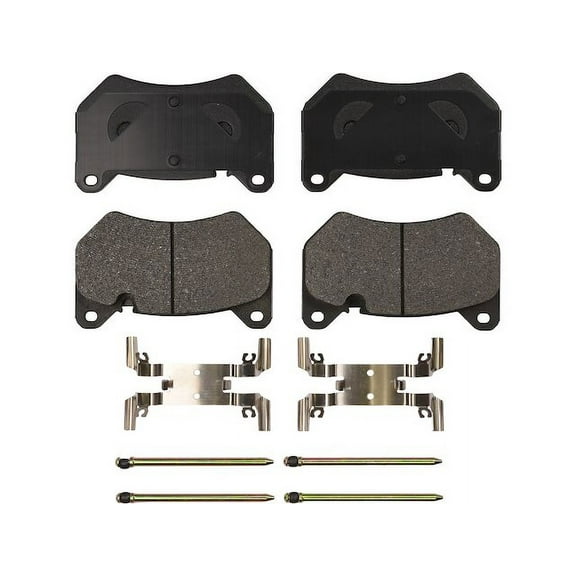 Front Brake Pad Set - Compatible with 2018 - 2023 Audi Q5 2019 2020 2021 2022