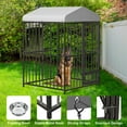 thumbnail image 5 of 2025 New Dog Kennel Outside,Large Outdoor Dog Kennel with Weatherproof,Dog House Outdoor,Outdoor Dog Kennel,Dog Playpen Outdoor, Covered Dog Outside Kennel,for Medium and Large Dogs,Easy Assembly, 5 of 7