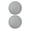 Round hole, variant on 61Mm Metal Coffee Filter Stainless Steel Coffee Maker Tool Espresso Machine Replacement Kitchen Accessories