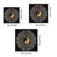 thumbnail image 3 of Square Shape Pendulum Divinations Mat Altar Tablecloth Board Game Card Pad Rune Table Cloth Metaphysical Board Game Mat 60x60cm, 3 of 4