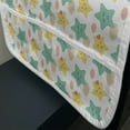thumbnail image 3 of Cartoon Microwave Oven Cover, Pattern with Stars and Clouds in Scandinavian Layout, Water Resistant Organizer with Pockets for Kitchen, 36" x 12", Multicolor, by Ambesonne, 3 of 4