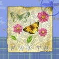 thumbnail image 3 of Maday, Jane 20x20 Black Modern Framed Museum Art Print Titled - Papillon Plaid II, 3 of 5
