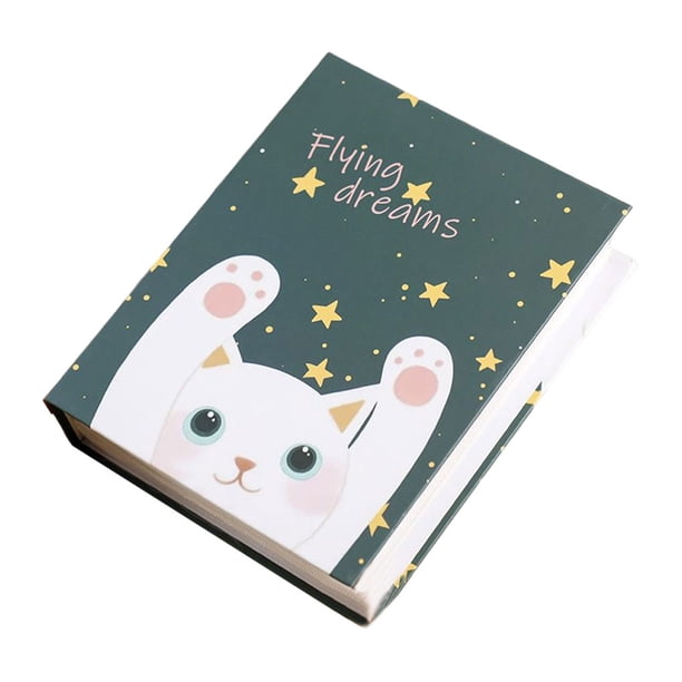 Reemplazo de álbum de fotos de PVC para niños, diseño bonito, resistente al agua, 5 pulgadas, 200 insertos, fotografía, colección de libros, Almacenamiento y organización del hogar tipo 8 Wosthever HA074125-08