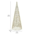 thumbnail image 4 of Twinkling 1450 LED Christmas Cone Tree with Warm White & Cold White Lights, 4 of 10