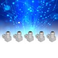 thumbnail image 4 of Hose Fittings, Electrical Accessories Air Compressors Elbow Pneumatic 1/4 X 1/4  For Conditioner For Compressor Zinc Alloy, 4 of 8