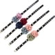 thumbnail image 5 of FloreceBien Collar de gato rosa con gatito dorado cachorro hembra cachorro, 5 of 5