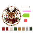 thumbnail image 7 of 5D DIY Pearl Diamond Painting Kit : Christmas Reindeer Theme,Christmas Festival Sparkling Art Hanging Ornaments for Christmas Tree Wall Window Decoration, 7 of 7