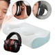 thumbnail image 5 of Almohadillas para los oídos con orificios para perforar las orejas, con cancelación de ruido, transpirables y ergonómicas, con espuma viscoelástica. Azul claro, 5 of 8