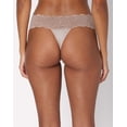thumbnail image 3 of Maidenform All-Over Lace Thong Evening Blush Bloom 8 Women's, 3 of 6