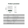 thumbnail image 4 of Tuya Module de Rideau Intelligent Wi-Fi avec Commutateur Application Télécommande 100-240 Vc pour Commande Vocale à la Maison, 4 of 7