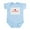 Sky Blue, variant on CafePress - Lovebug Infant Bodysuit - Baby Light Bodysuit, Size Newborn - 24 Months