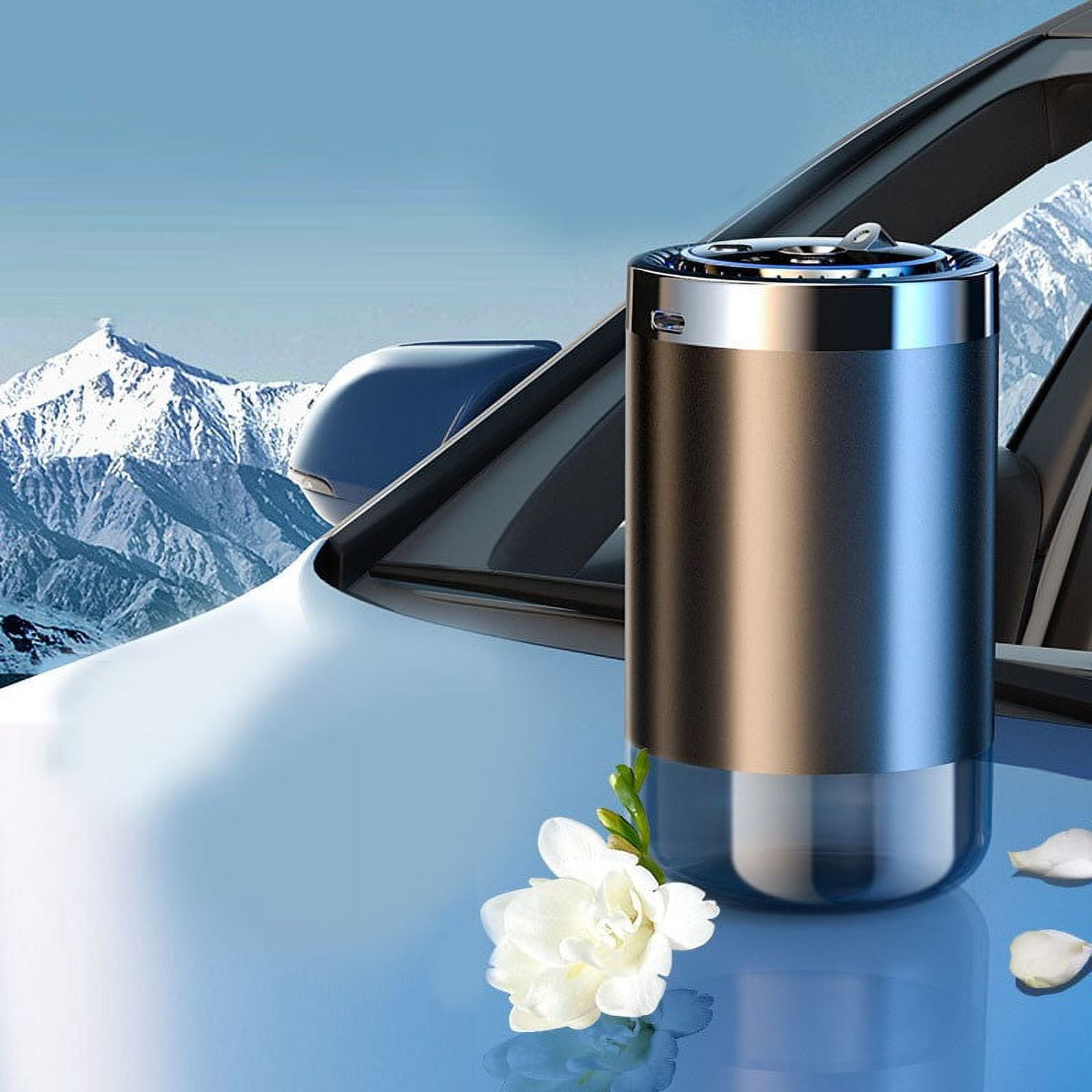 Smart Car Air Freshener Rechargeable Car Aromatherapy Diffuser Starry Light