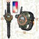 thumbnail image 3 of 2 pcs Rechargeable Walkie Talkies compatible with Children, Two-Way Radio with Flashlight and Compass, 100 Meters Range, 3 of 5