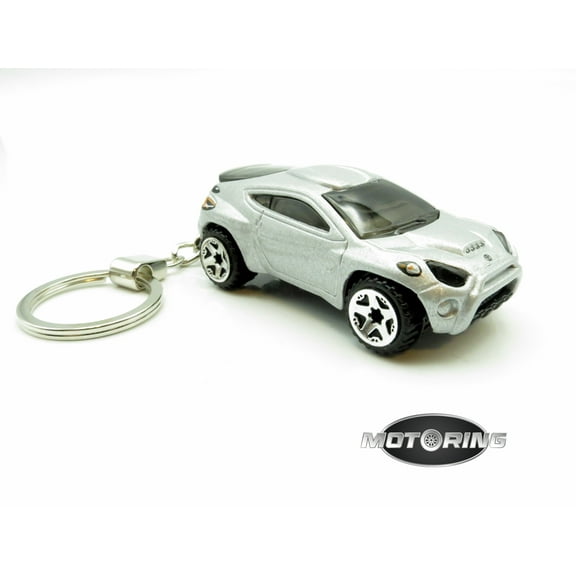 Keychain Toyota RSC Grey Gray Car Rare Novelty 1:64 Diecast