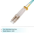 thumbnail image 3 of Uxcell 20 Meters 65.6Ft Fiber Patch Cable Multimode LC-LC OM3 LSZH Fiber Optic Jumper Green For Network Transceiver,1Pcs, 3 of 6