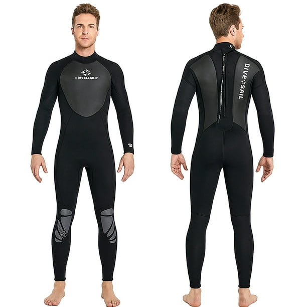 Traje de buceo de cuerpo completo TFixol de neopreno para hombre de 3 mm para bucear