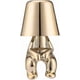 thumbnail image 2 of Bedside Table Lamp, Touch Control Golden Man Desk Lamp, Cordless Thinker Statue Lamp with USB Port, Decorative Collection for Home Bedroom(Mr-When), 2 of 4