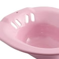 thumbnail image 2 of Inodoro Lavabo Agujeros de drenaje para inodoro estándar cuidado posparto Rosado SM SunniMix Tina de baño de la cadera del retrete, 2 of 8
