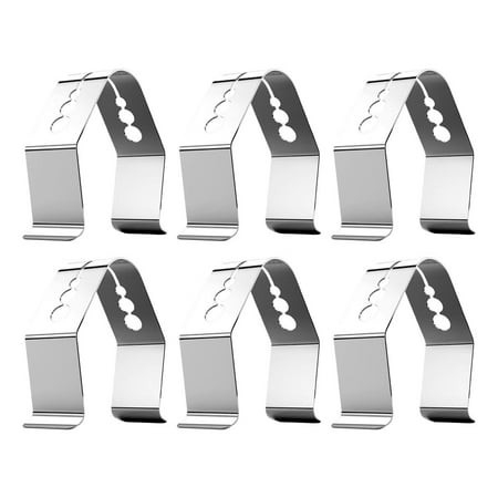 

Thermometer Probe Clip - Universal Meat Probe Holder | Universal A Style Meat Thermometer Probe Clip Holder Ambient Temperature Readings BBQ Smoker Oven Grill Set of 6