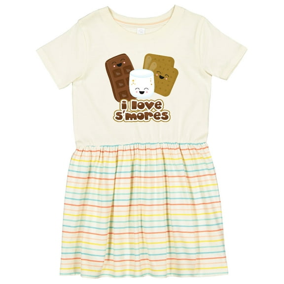 Inktastic I Love S'mores Girls Toddler Dress