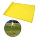 thumbnail image 3 of Banderas de putting green, banderas de colores sólidos, banderas de golf para patio, banderas de golf de nailon; Amarillo, 3 of 9