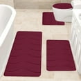 thumbnail image 6 of Halloween Decorations 2024,Rugs Indoor Sets,Rug Mat Carpet,Memory Foam Bath Mat Set,Bathroom Rugs For 5 Pcs Toilet Mats,Universal Soft Comfortable Non-Slip Thick Machine Washable Easier To Dry Dark, 6 of 7