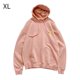 thumbnail image 2 of Qarigey Sudadera con capucha de primavera Impreso Hombres Mujeres Suéter con capucha Abrigo Pareja Top Prendas para la parte del cuerpo Rosa SG Qarigey AP001403-10B, 2 of 6
