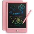 thumbnail image 1 of LCD Writing Tablet Doodle Board, 8.5inch Colorful Drawing Tablet Writing Pad, Erasable Doodle Pad Toddler Travel Car Toy Road Trip Activity (Pink) WD.WDQZL electrónico, 1 of 1