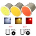 1 Pcs Super White COB P21W 1157 BAY15D Led 12 SMD 1156 BA15S 12V DC