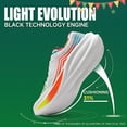 thumbnail image 6 of IRUNSVAN YINGYI 1.0 Performance Running Shoes with Carbon Plate, Men's/Women's Marathon Racing Shoes, Breathable Lightweight Mesh, Cushioned Comfort for Training, Walking, Daily Wear, 6 of 9