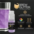 thumbnail image 5 of Brew Glitter - Light Purple Edible Drink Glitter - Bold Sparkle, Beverage-Safe, 4g Spray Pump, 5 of 9