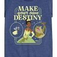 thumbnail image 3 of Disney Princess - Tiana Make Your Own Destiny - Girls Fitted Short Sleeve T-Shirt, 3 of 5