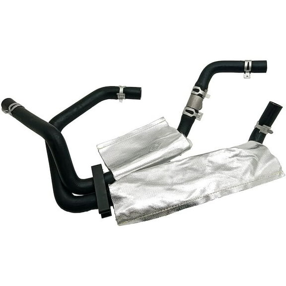 Inlet and Outlet Heater Hose Set - Compatible with 2006 - 2011 Cadillac DTS Sedan 2007 2008 2009 2010