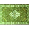 thumbnail image 1 of Ahgly Company Indoor Rectangle Medallion Green Traditional Area Rugs, 4' x 6', 1 of 1