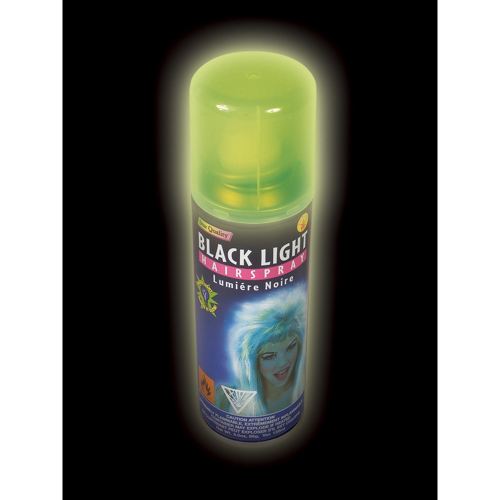 Black Light Hair Spray 