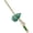 Green, variant on Hzzsbu Gourd Sachet Ornament with Beaded Tassel Decorative Calabash Pendant for Home Car Interior Decor