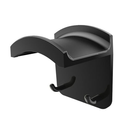 

Milue Headphone Hanger Holder Wall Mount Headset Hook Under Desk Universal Adhesive