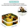 thumbnail image 5 of Thanksgiving Pear Travel Portable Square Display Case: Earring and Necklace Organizer - Ideal for Girls and Women, 5 of 6