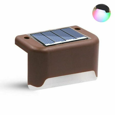

Solar LED Deck Lights OutdoorGarden Patio Pathway Stairs AU Step Lamp Fence P0H4