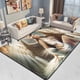 thumbnail image 2 of Angel Cartoon Sacred Carpet for Living Room, Camping, Stranger Things, Picnic Mat, Anti-Slip E-sports Rug, Yoga Mat, Fans Gift, 2 of 5