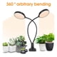 thumbnail image 2 of Yuarrent Invernadero USB LED Timer Grow Light Sótano Cuarto oscuro Interior Planta suculenta Cultivo de plántulas Lámpara IP66 a prueba de Jardín y Patio, 2 of 6