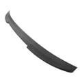 thumbnail image 5 of Ikon Motorsports Trunk Spoiler Compatible With 2021-2025 Ford Mustang Mach-E 4-Door, IKON Style MID Rear Window Lip Spoiler Wing Matte Black, 5 of 7