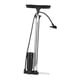 thumbnail image 2 of Bomba de aire portátil multifuncional para bicicletas de acero inoxidable de alta presión plata, 2 of 9