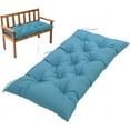 thumbnail image 1 of Nvzi Cojín grueso y cómodo para jardín, terraza, hogar, cocina, oficina, 39,37 x 19,68 x 3,14 pulgadas (azul), 1 of 5